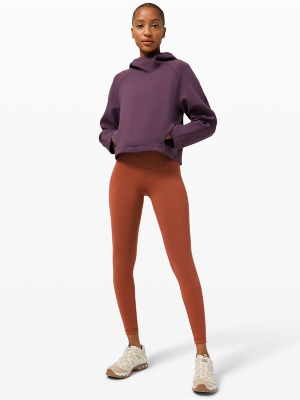 Lululemon AirWrap Pullover Hoodie Grape Thistle Size 8
